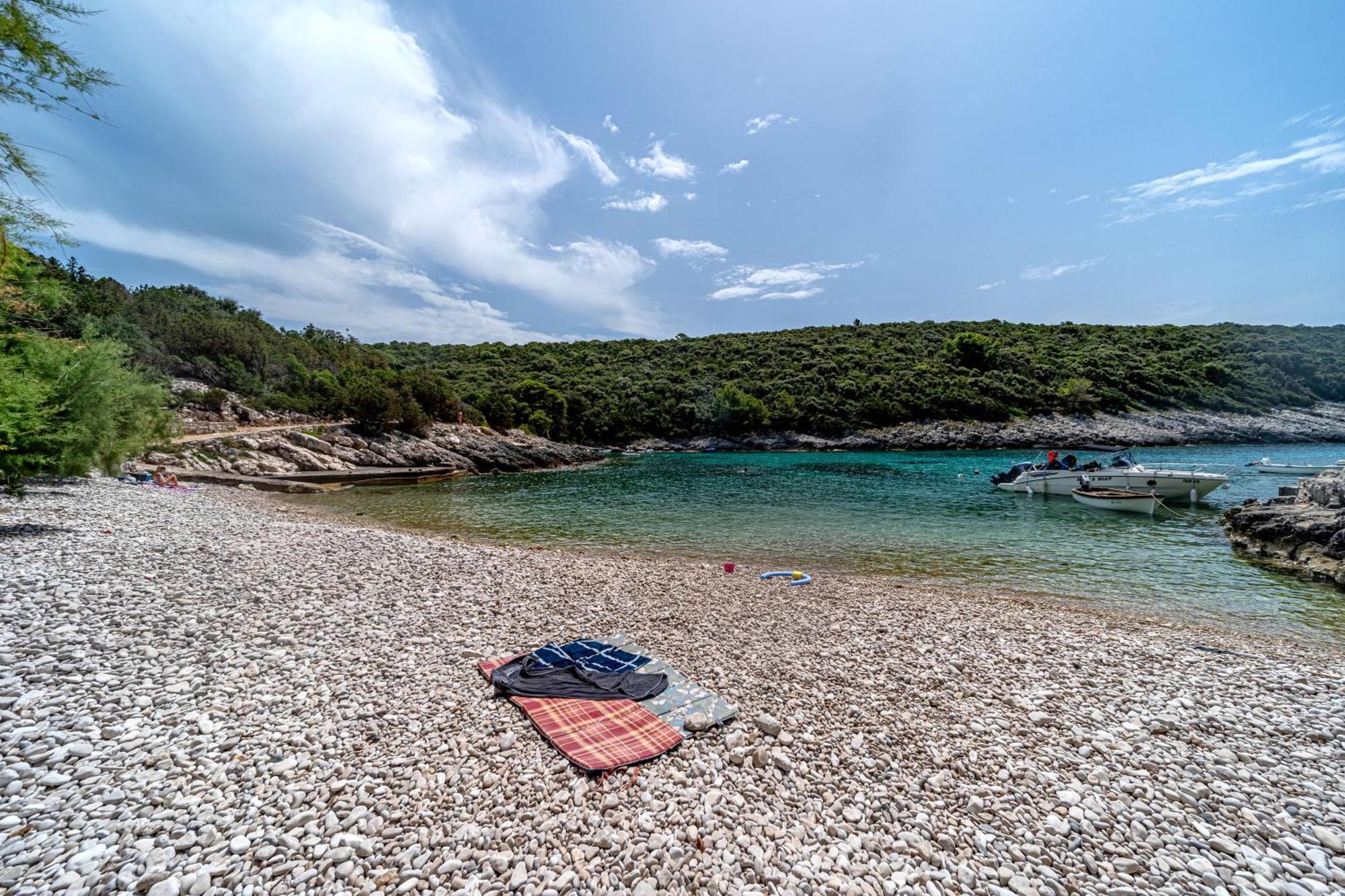 Seaside House For Families With Children Cove Rasohatica, Korcula - 4386 لومباردا المظهر الخارجي الصورة